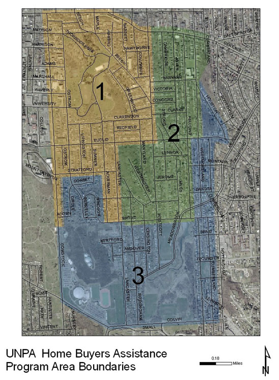 UNPA Target Area Map
